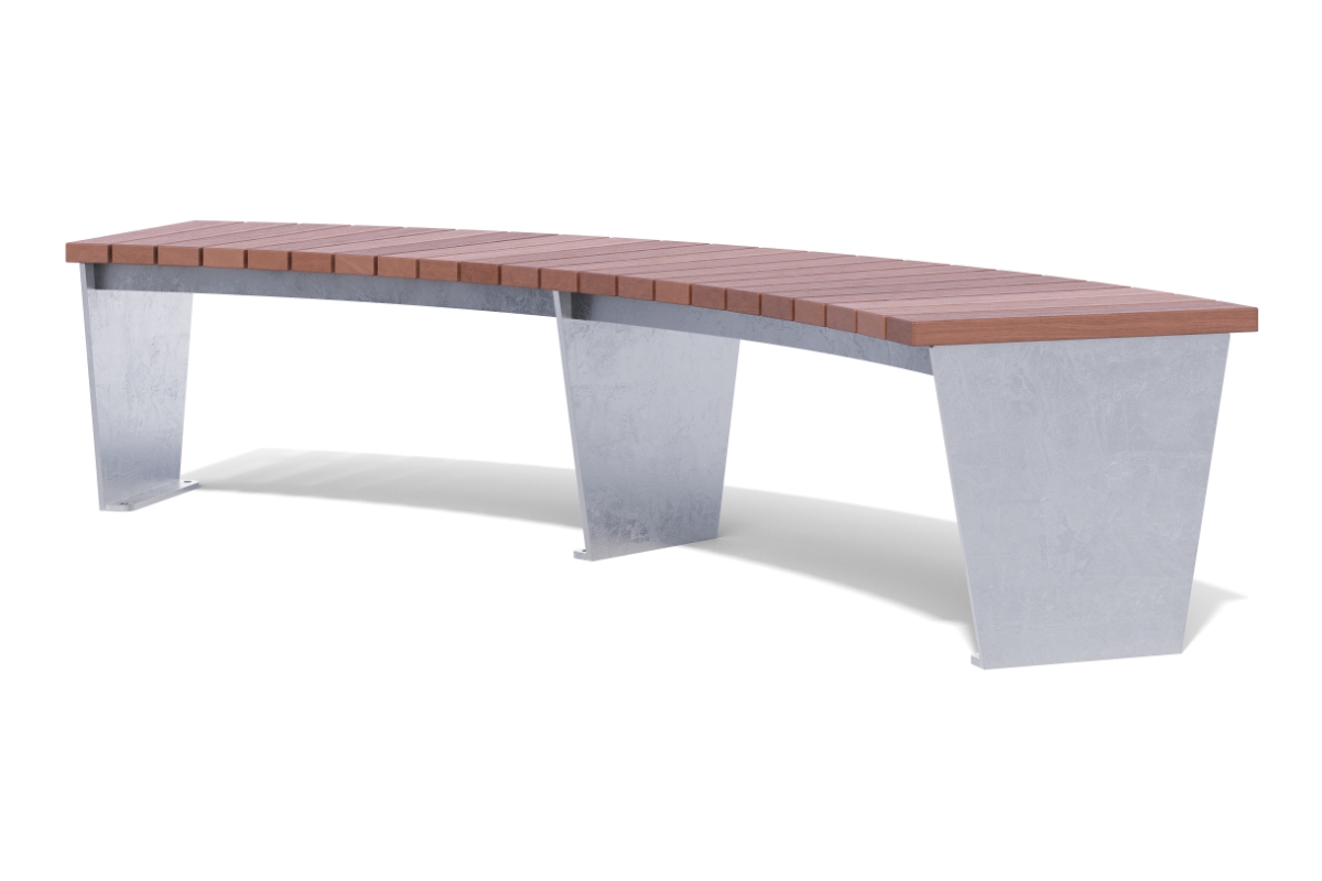 Wave Curved Bench